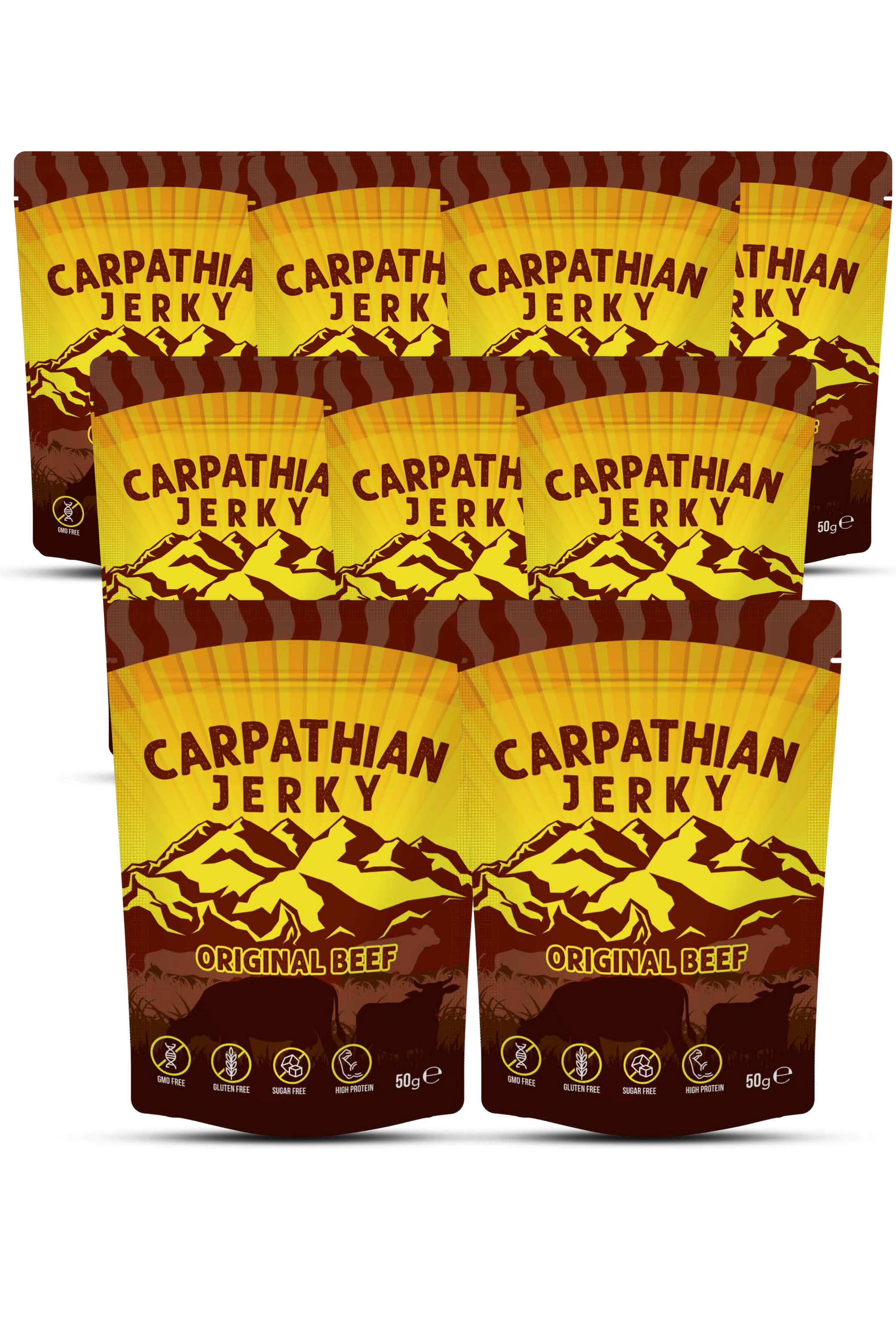Carpathian Jerky Original Beef