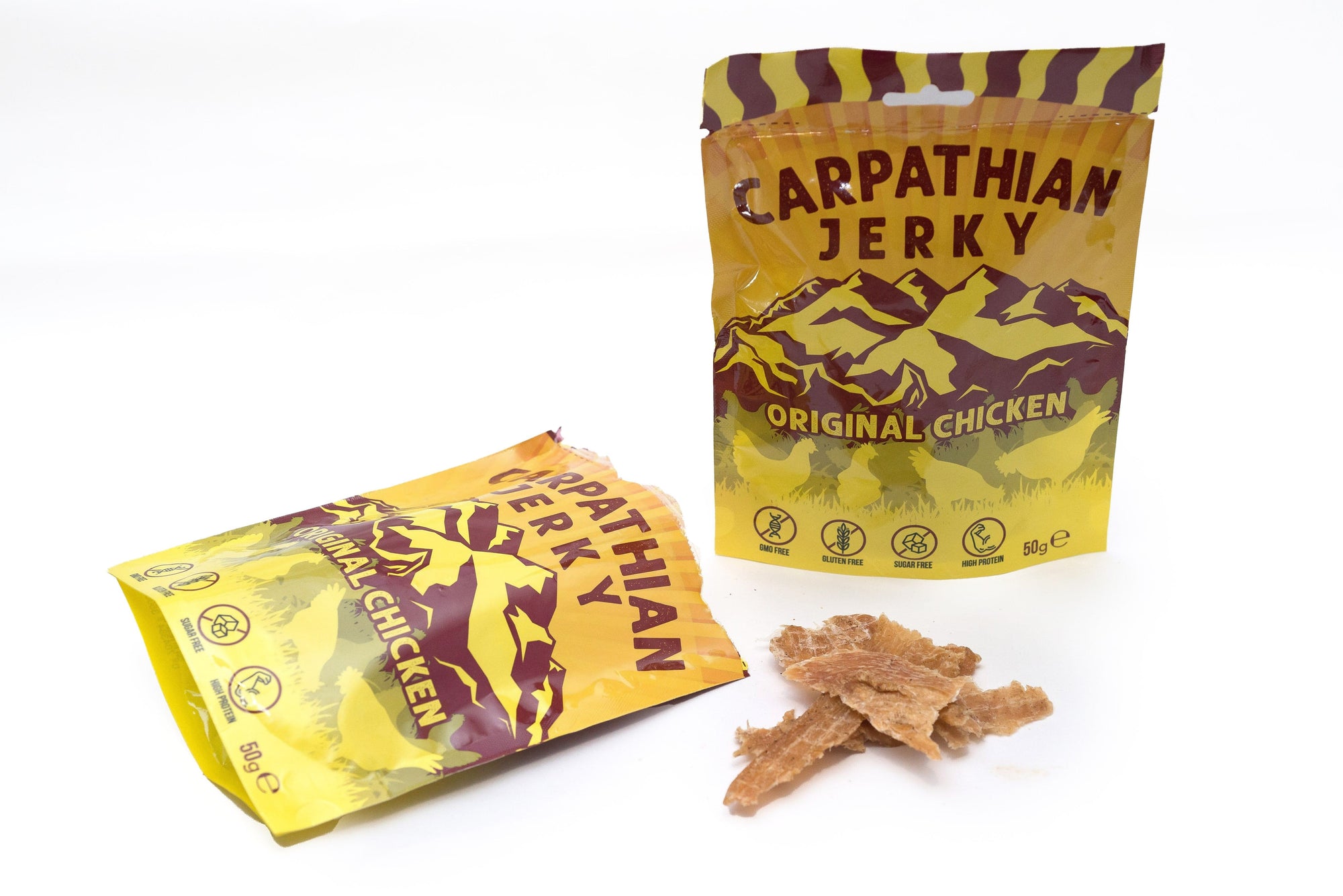 Carpathian Jerky Original Huhn - Carpathian Jerky