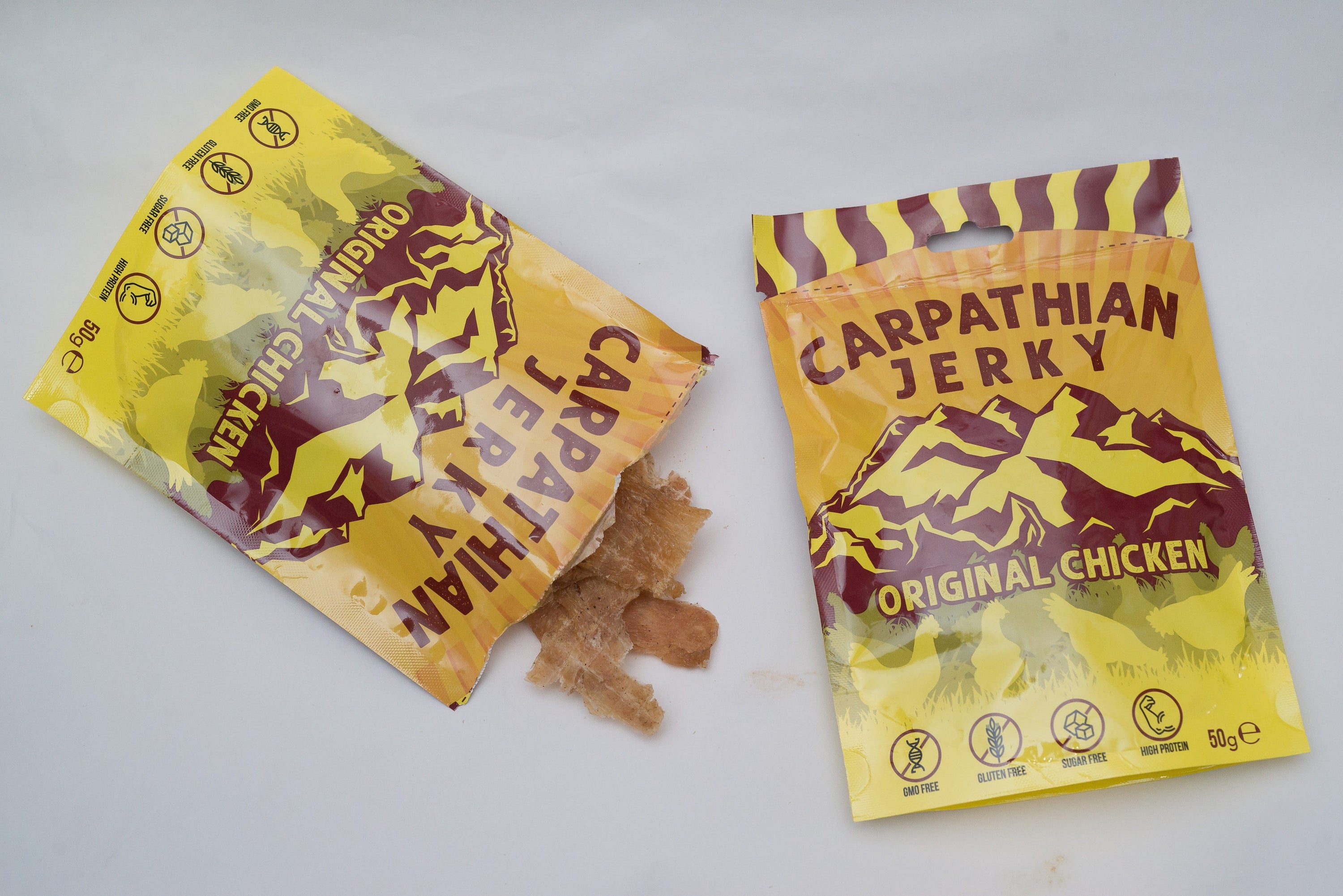Carpathian Jerky Original Huhn - Carpathian Jerky