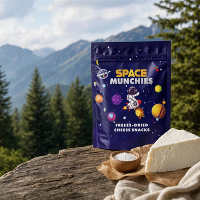 Space Munchies Gefriergetrocknete Käse-Snacks