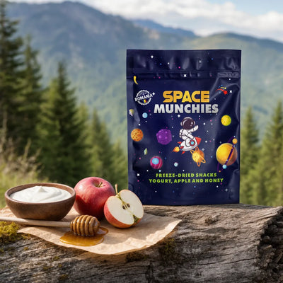 Space Munchies Gefriergetrockneter Joghurt mit Apfel & Honig